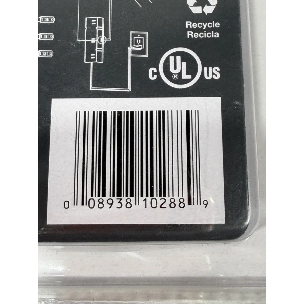 New, Commercial Electric 200 Watt 120 Volt 3 Level Touch Dimmer White 150-330